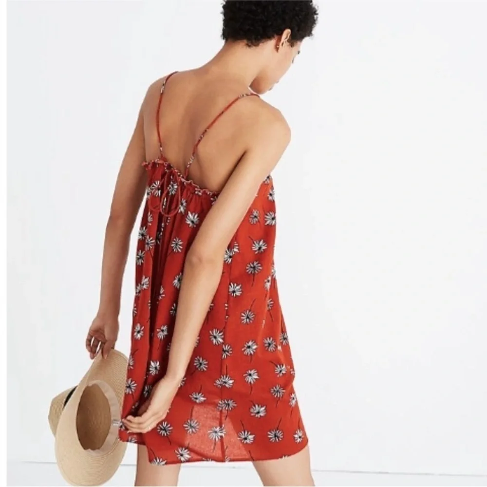 Madewell Tulum Cover-Up Dress in Fresh Daisies MEDIUM